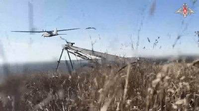 Беспилотник «Орлан-10» уничтожил замаскированные опорные пункты ВСУ