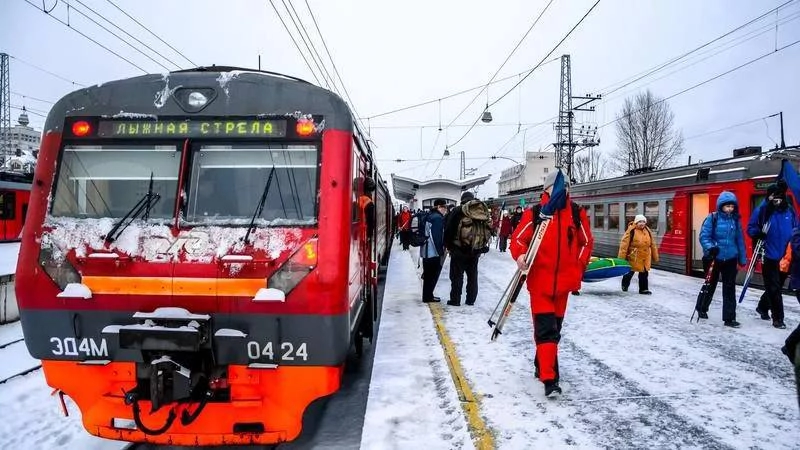 В выходные «Лыжные стрелы» перевезли около 2500 пассажиров - tvspb.ru