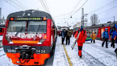 В выходные «Лыжные стрелы» перевезли около 2500 пассажиров