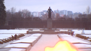 Главная торжественно-траурная церемония на Пискарёвском мемориальном кладбище