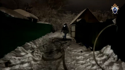 Двое погибли во время пожара в частном доме в Тосно