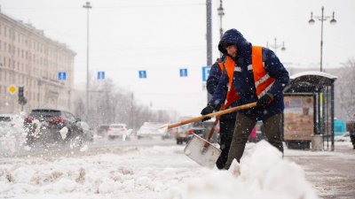 Петербург обновил максимум снежного покрова нынешней зимы: высота достигла 29 сантиметров