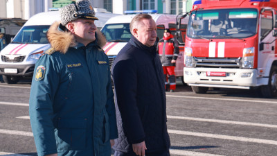 Александр Беглов: Петербург делает все возможное, чтобы наши огнеборцы были обеспечены самым лучшим, а их семьи жили комфортно