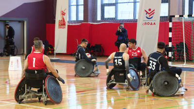 В Петербурге стартовал чемпионат России по регби на колясках