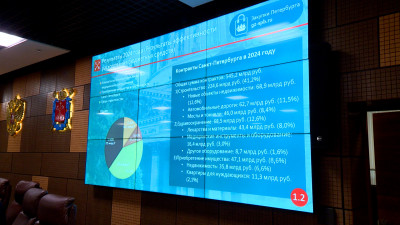 В 2024 году более 543 миллиардов рублей из бюджета Петербурга израсходовали на госзакупки