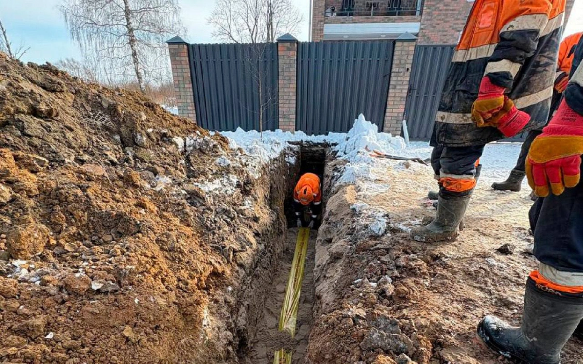 В Пушкинском районе начали строить газопровод: доступ к газу получат 82 домовладения - tvspb.ru