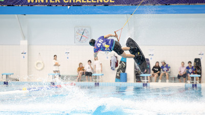 Открытые зимние соревнования по кабельному вейкборду стартуют в Петербурге 23 февраля