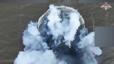 В Минобороны показали, как катер ВСУ разлетелся на кусочки