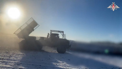 Мощный огонь «Града» обрушился на противника