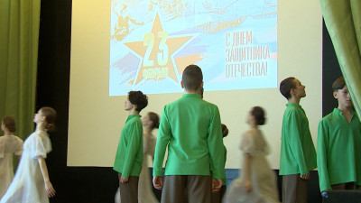 В петербургском Госпитале для ветеранов войн прошел концерт ко Дню защитника Отечества