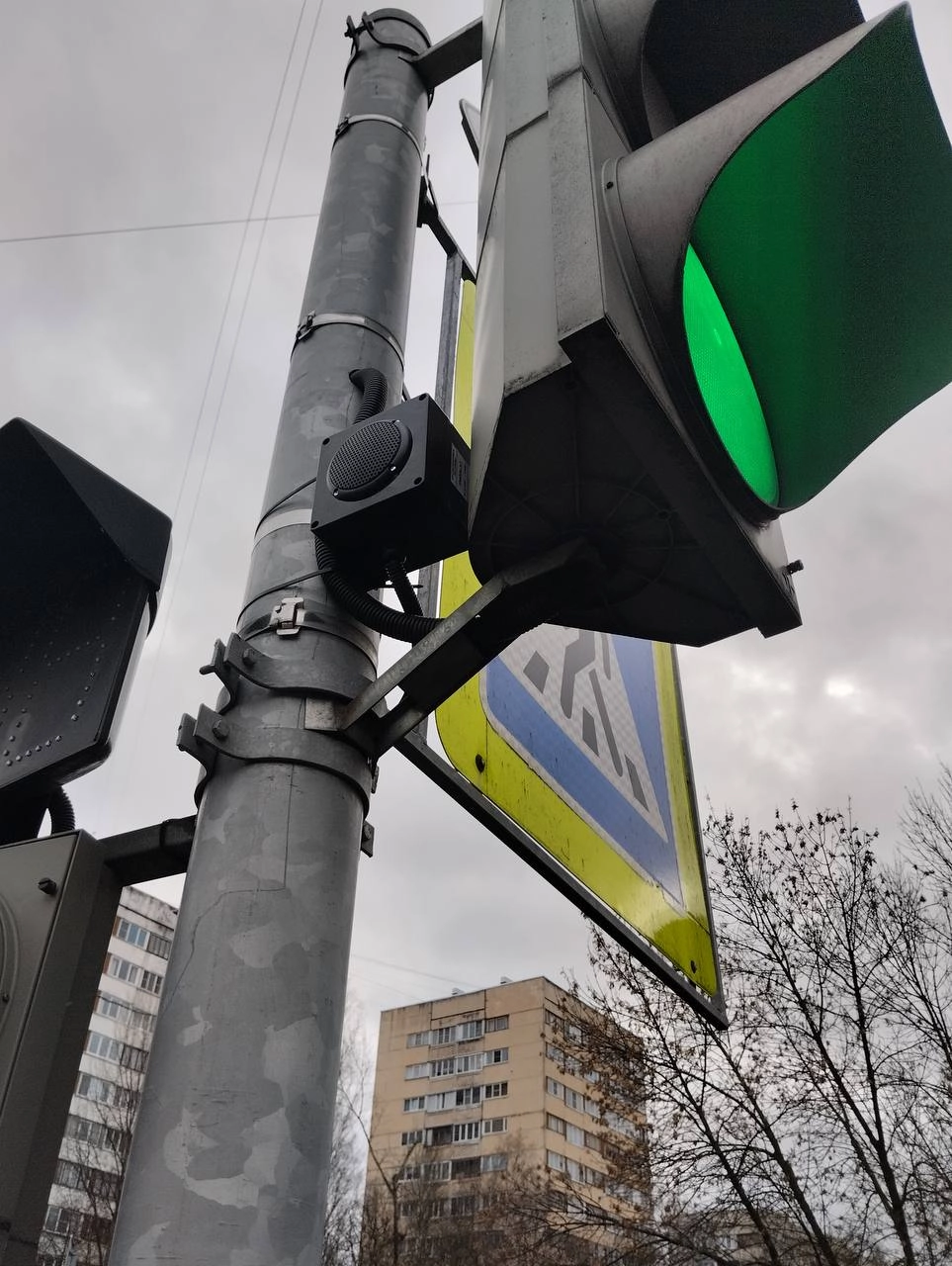 90 устройств звукового голосового сопровождения установят на светофорах в 8 районах Петербурга - tvspb.ru