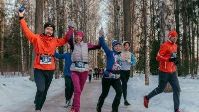 Зимний Павловский забег собрал больше 2 тысяч участников