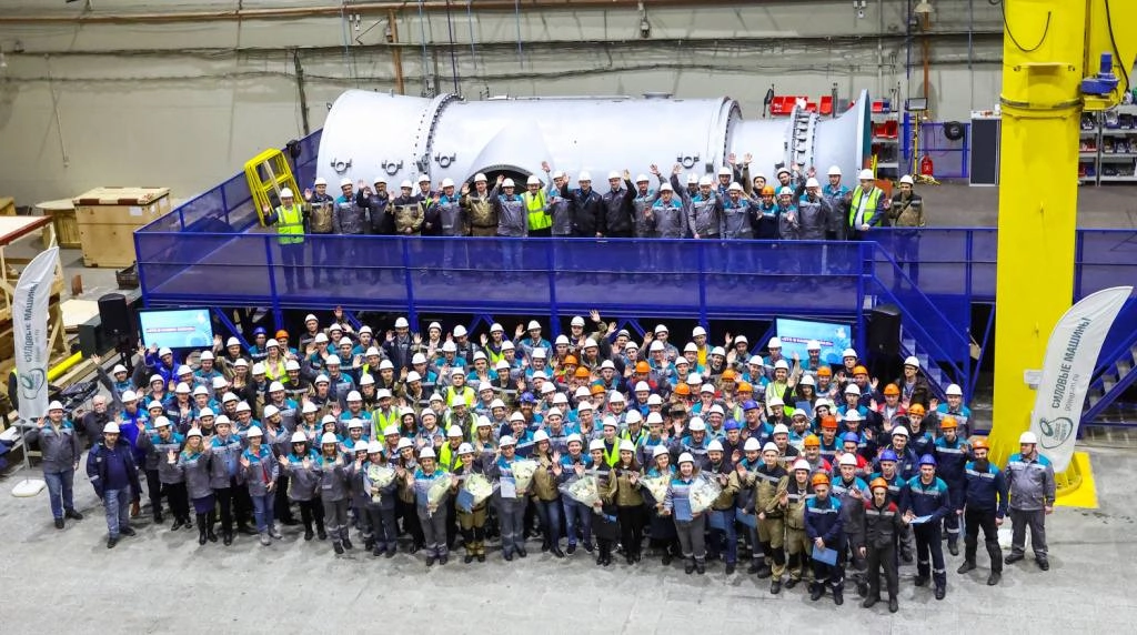 «Силовые машины» изготовили первую инновационную газовую турбину для Каширской ГРЭС - tvspb.ru