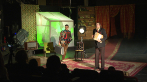 Объединение кино и сценического искусства. На «Ленфильме» прошёл первый спектакль «Иван Васильевич» по мотивам пьесы Михаила Булгакова и ленты Леонида Гайдая