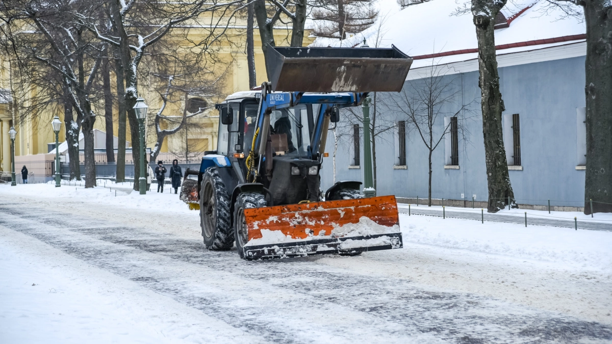 Проблем не обнаружено: в Петроградском районе проверили качество уборки снега - tvspb.ru