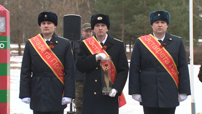 В Петербург прибыла «Эстафета Победы»