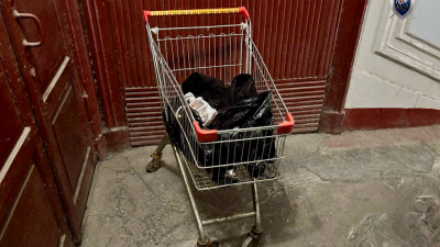 Жуткая находка в центре Петербурга: пенсионер задержан с тележкой, полной ужаса