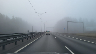 Петербуржцев предупредили о тумане 4 и 5 декабря