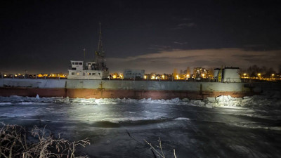 МЧС Ленинградской области о ЧП с сухогрузом: Угрозы экипажу нет