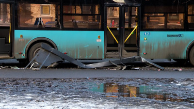 Полиция выявила нарушения в предрейсовом контроле водителя автобуса, выехавшего на тротуар на Варшавской