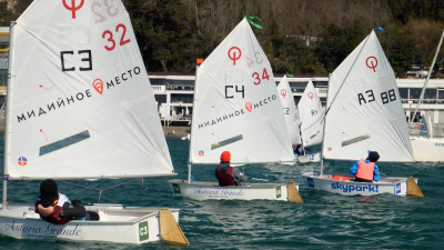 Петербуржцы выиграли «Командный кубок» по парусному спорту в классе «Оптимист»