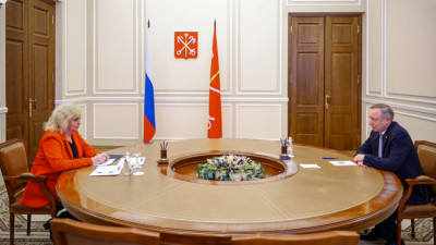 Александр Беглов обсудил меры социальной поддержки горожан с Уполномоченным по правам человека в Санкт-Петербурге