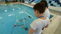 Петербургские школьники показали мастерство в подводной робототехнике