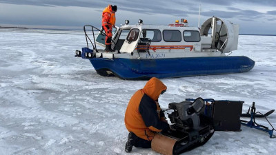 Со льда Финского залива спасли шестерых взрослых и ребенка