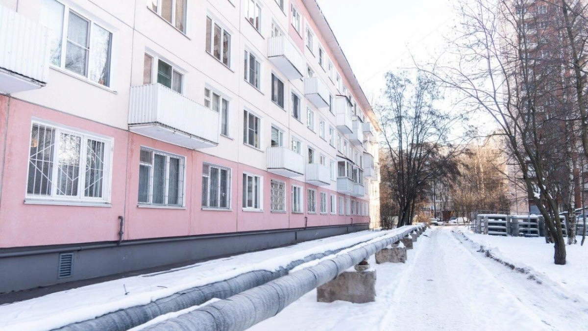 Более половины труб заменили в одном из кварталов севернее Муринского ручья - tvspb.ru