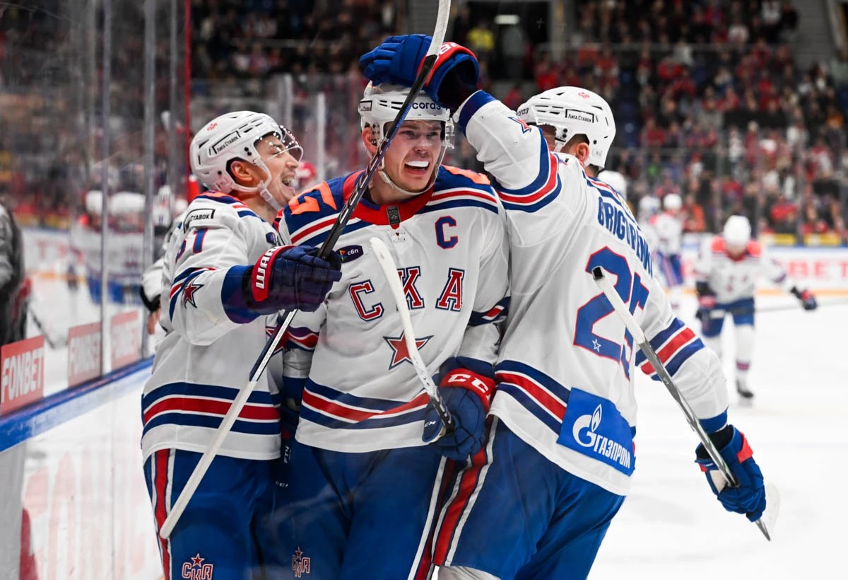 СКА третий раз за сезон победил ЦСКА - tvspb.ru