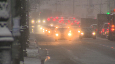 Петербург сковали 8-балльные пробки