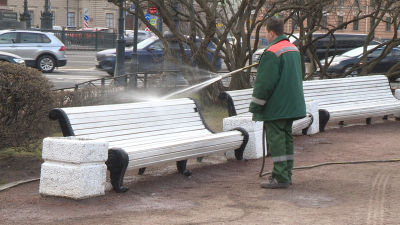 В Северной столице стартовал весенний месячник благоустройства