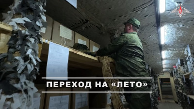 Военнослужащие начали переходить на летнюю форму