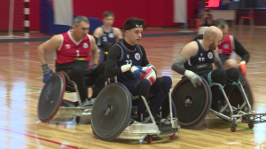 Адаптивный спорт. Регби на колясках