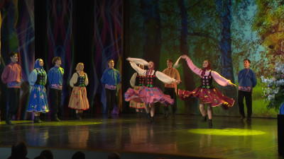 Юбилейный вечер руководителя ансамбля танца «Россияночка» Александра Носихина прошёл в Петербурге