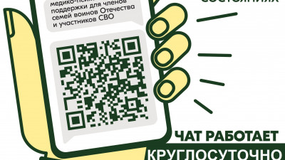 Чат Комитета семей воинов Отечества медико-психологической поддержки семей и участников CBO перешел на круглосуточный режим работы