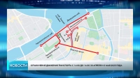 Репетиция парада Победы перекроет движение в центре Петербурга