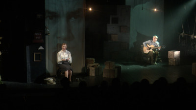 В «Балтийском доме» представили спектакль «12 писем до Победы», созданный на основе реальных посланий