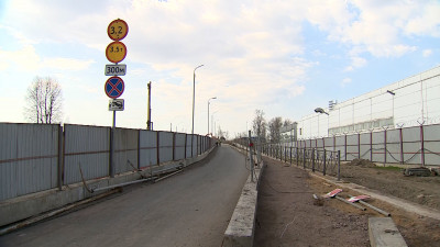 Александр Беглов: На 25% готов новый Цимбалинский путепровод, способный обеспечить прохождение поездов ВСМ