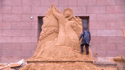 Фестиваль песчаных скульптур в Петропавловской крепости посветят 80-летию Победы