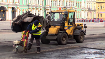 Как Дворцовую площадь готовят к параду в честь 80-й годовщины Великой Победы