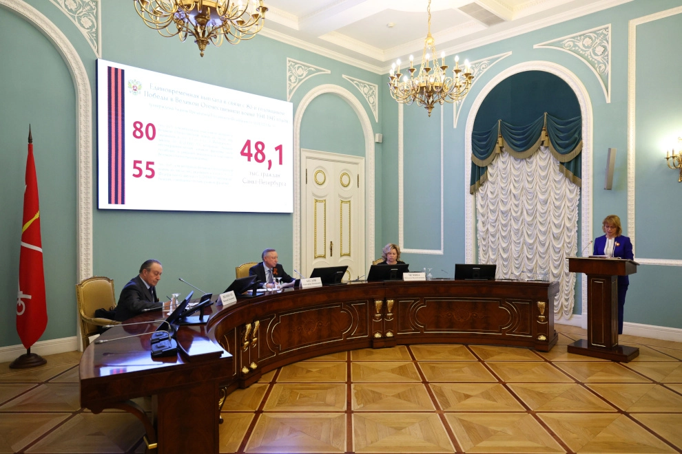 Александр Беглов: В День юбилея Победы «Бессмертный полк» вновь пройдет по Невскому проспекту - tvspb.ru