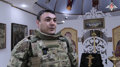 Военнослужащие группировки «Центр» открыли в тыловом районе СВО блиндажный православный храм