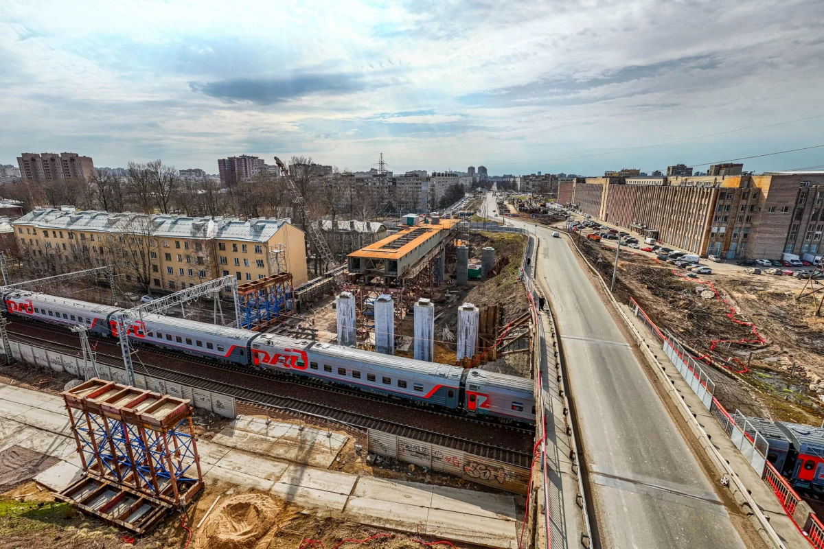 Реконструкцию Цимбалинского путепровода планируют завершить в 2027 году - tvspb.ru