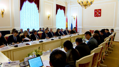 В Петербурге обсудили сотрудничество города с Киргизией