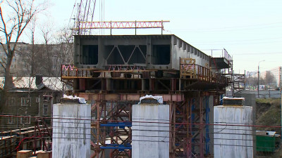 Готов на 25%: как проходит строительство Цимбалинского путепровода