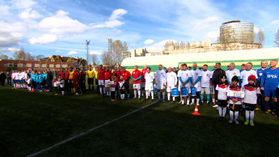 Команда ветеранов «Зенита» заняла первое место на турнире по мини-футболу, посвященном 80-летию Победы