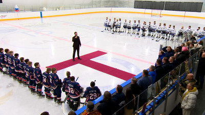 Ледовый каток «Балтик арена» открыли на Васильевском острове