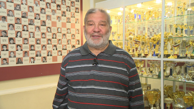 Трехкратный чемпион мира по русским шашкам Владимир Лангин поздравил «Зенит» со 100-летием