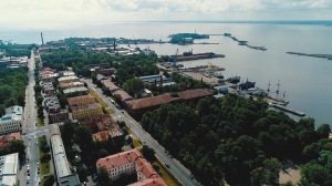 Зелёный пояс Славы. Памятник морзаводовцам в Кронштадте